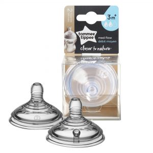 Tommee Tippee – Tetina Closer To Nature Flujo Medio X 2 Unidades