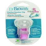 Dr. Brown’s – Sujetador Para Chupones De Bebés Rosa