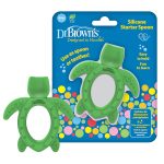 Cuchara de silicona para bebés principiantes - Dr. Browns