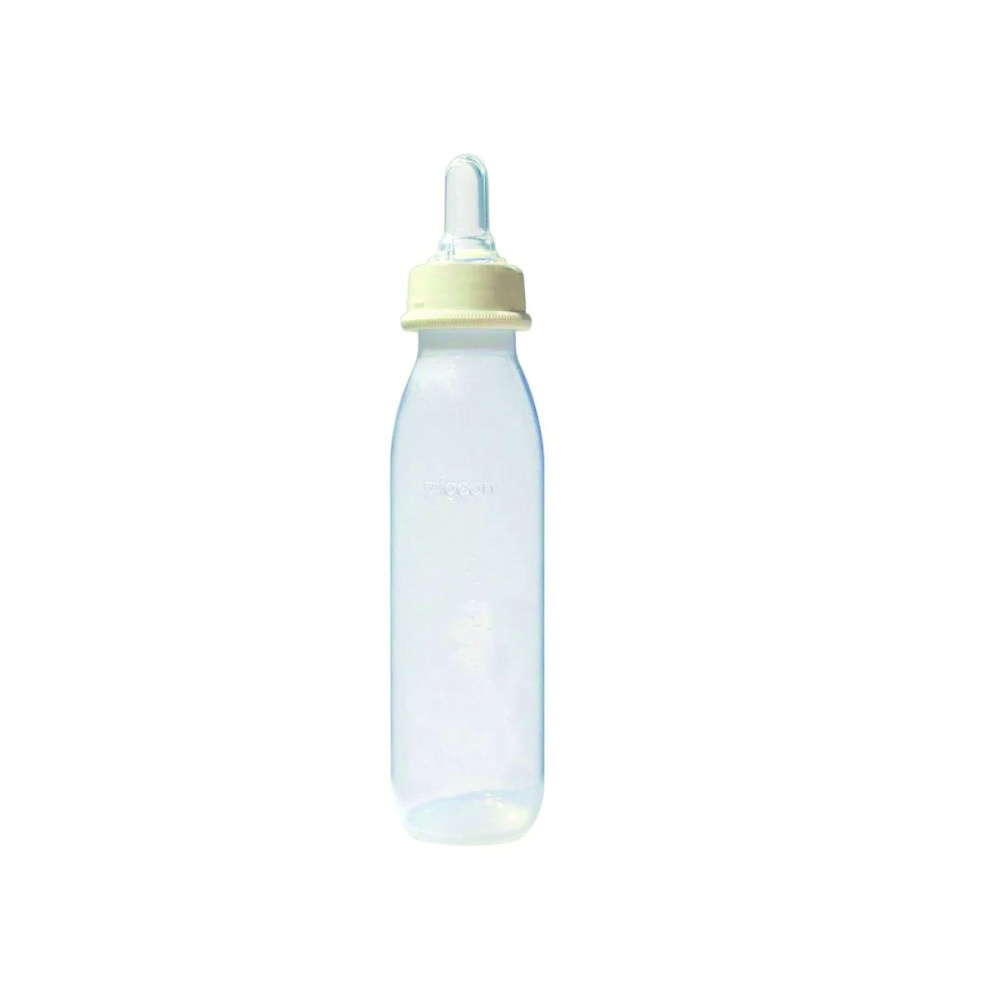 Biberón para Bebés con Dificultad para Succionar 8oz. Blanco - Pigeon