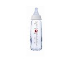 Biberón Peristáltico de Vidrio 180 ml / 6oz. Blanco Pigeon