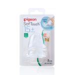 Tetina Peristáltica Boca Ancha LLL X2 unid - Pigeon