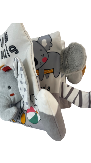 Libro Sensorial de Tela “Jungle Animals”