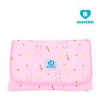 Cambiador Portátil Premium – Rosado Conejitos