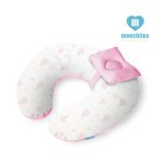 Cojín de Lactancia Croissi Pillow Xtraconfort – Rosado Globos