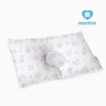 Almohada Anti Cabeza Plana – Celeste Animalitos