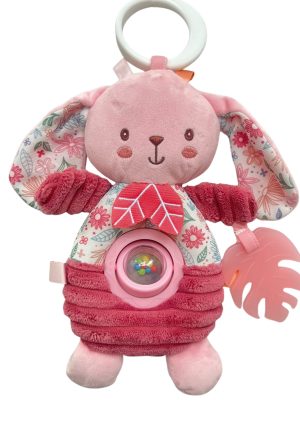 Sonajeros de peluche- Conejita Plus