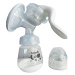Extractor de Leche Materna Manual Santolee | Cómodo, Portátil y Libre de BPA