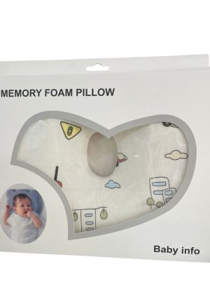 Almohada Viscoelástica para Bebé – Memory Foam - Nubes