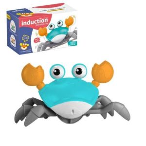 Cangrejo Bailarín Sensorial a Pila - Celeste
