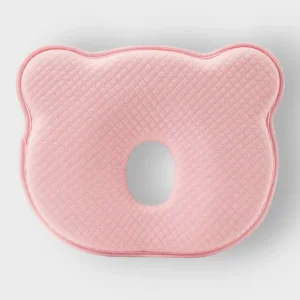 Almohada Viscoelástica para Bebé – Color Rosa