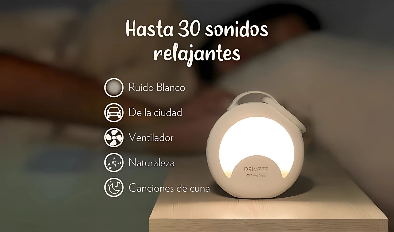 Maquina de ruido blanco y luz roja incorporado-Cuenta Ovejas - Imagen 2