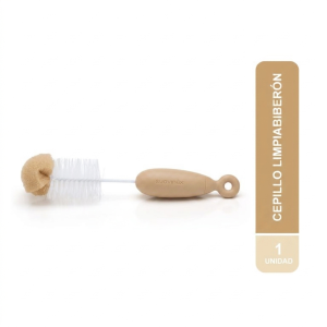 CEPILLO DE BIBERONES BEIGE - SUAVINEX