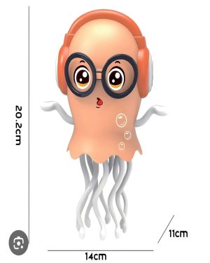 Calamar interactivo Musical – Naranja