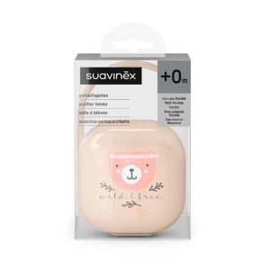 Estuche para chupones Rosado Oso- Suavinex