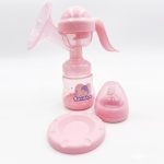 Extractor de Leche Materna Manual Santolee | Cómodo, Portátil y Libre de BPA – Rosa