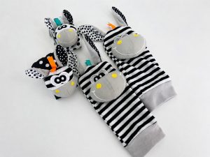 SET DE ESTIMULACION MANOS Y PIES ZEBRA BEBE