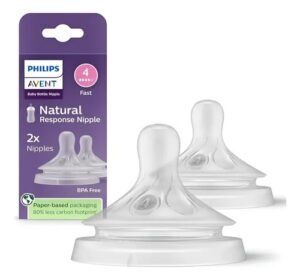 Tetina Philips Avent Natural Response Flujo 4 Rápido – Pack x2