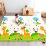 Alfombra Tapete Reversible Para Bebes- Animales
