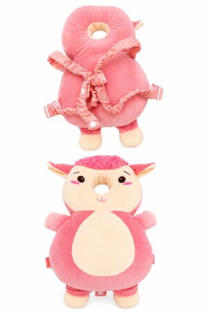 Mochila Anti golpes para bebes - Oveja Rosa