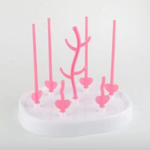 Porta biberones Escurridor - Rosa