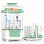 Esterilizador y secador de biberones compacto 4 en 1 de Momcozy